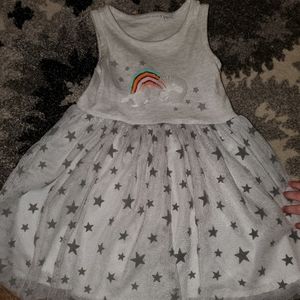 Elegant baby rainbow tutu dress